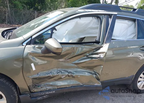 2016 Subaru Outback 2.5I Premium z USA, uszkodzony, nr VIN 4S4BSACC0G3224128